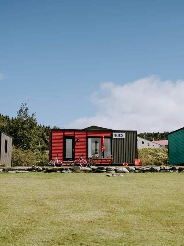 Coolbox, hébergement au Domaine du Radar à Saint-Sylvestre dans Lotbinière