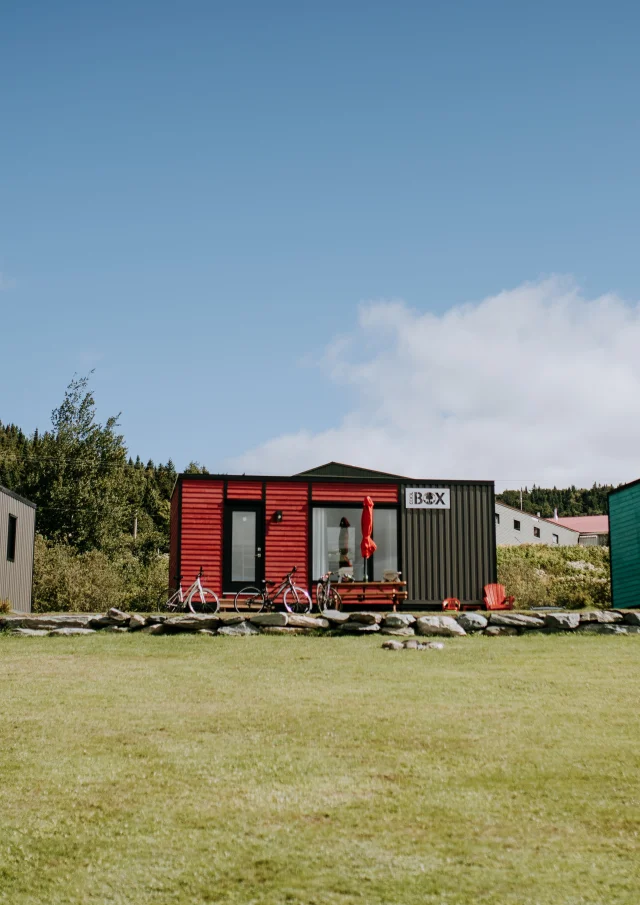 Coolbox, hébergement au Domaine du Radar à Saint-Sylvestre dans Lotbinière