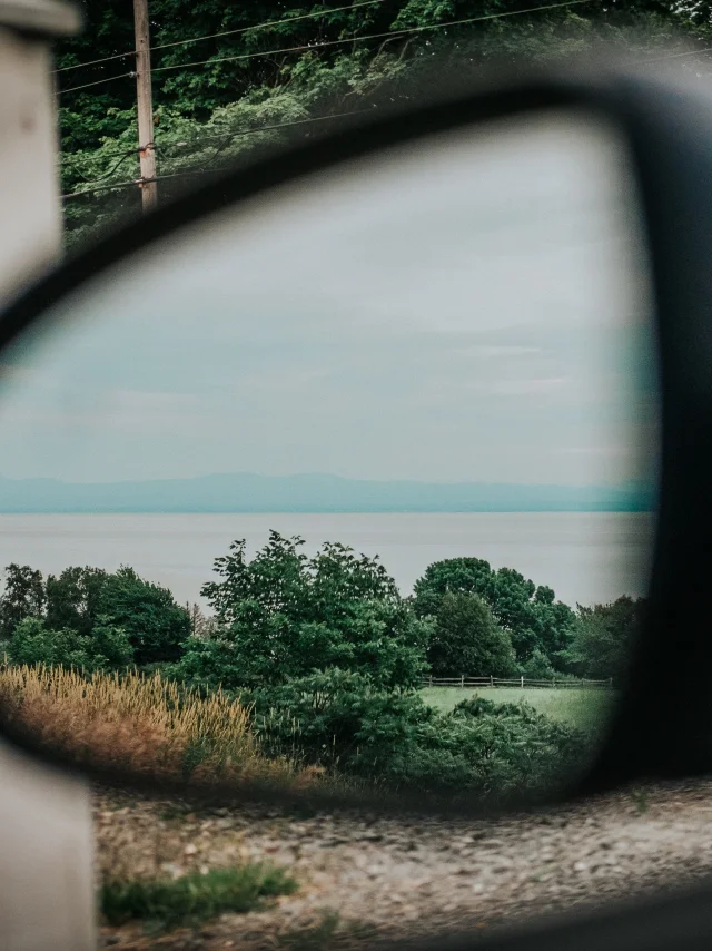 Vue sur le fleuve Saint-Laurent dans le secteur de L'Islet