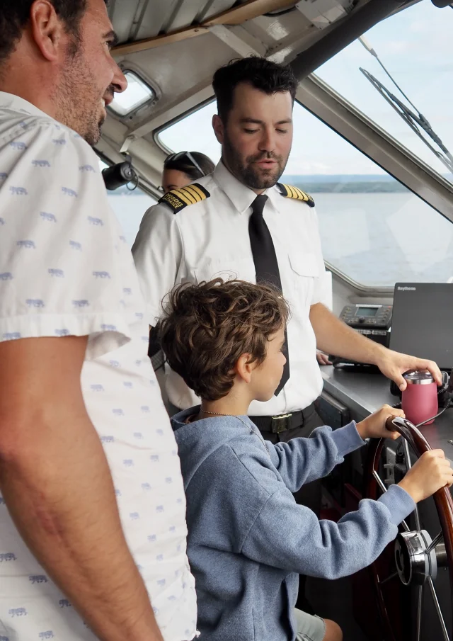 Excursion VIP avec les Croisières Lachance à partir de la marina de Berthier-sur-Mer