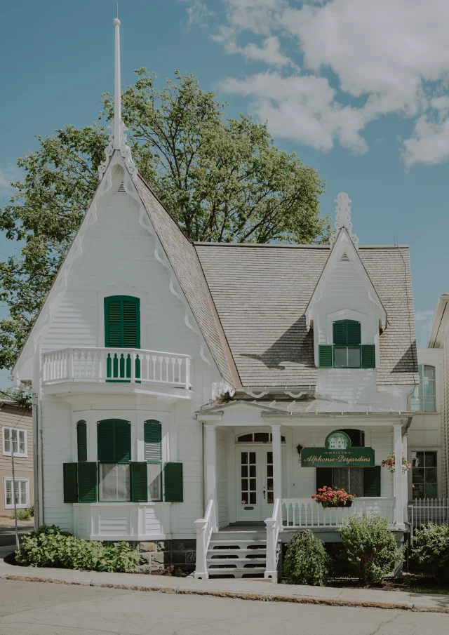 Extérieur de la Maison Alphonse-Desjardins à Lévis